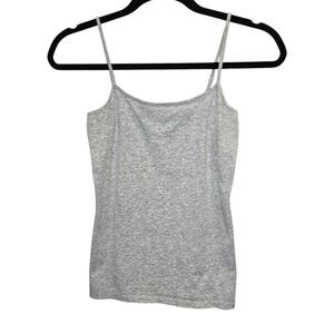 LOFT Outlet Women's XS Gray Spaghetti Strap Tank Top